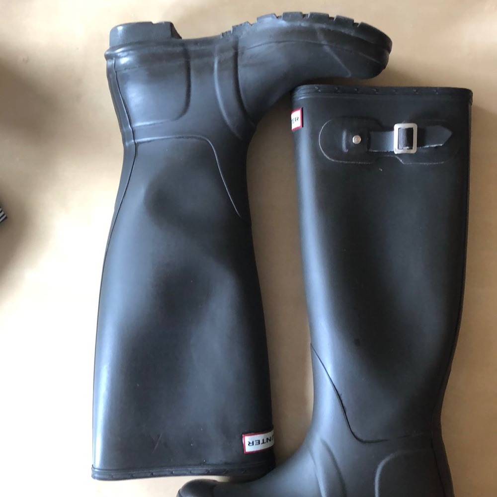 Hunter rain boots